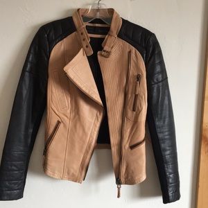 Zara leather jacket. Size small